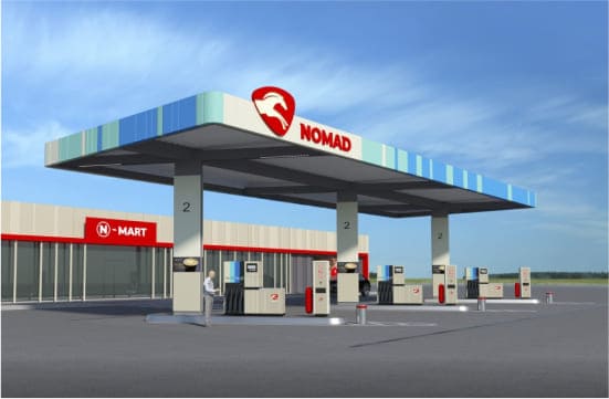 Nomad Oil жанармай құю станциялары желісі