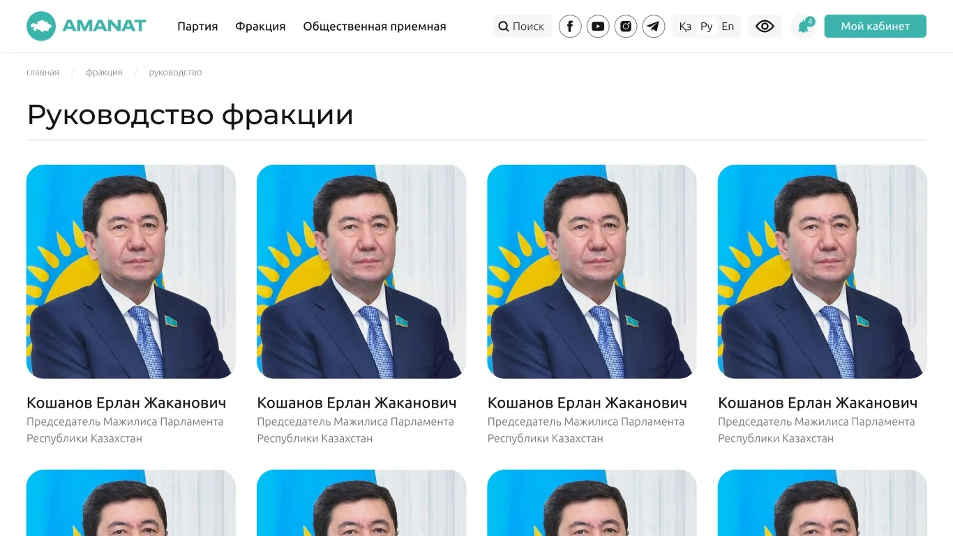 AMANAT жобасының визуалды тілі